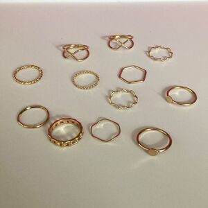 knuckle rings - mix sizes range